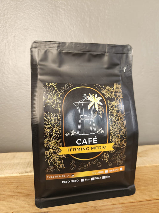 Café Término Medio 8oz - Molido Fino
